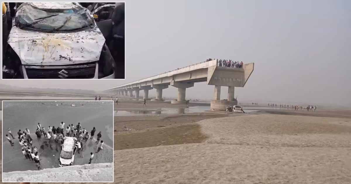 Tuy nhiên, do thiếu biển cảnh báo, chiếc xe chở 3 người đã lao xuống điểm cuối chưa hoàn thiện của cây cầu. Hậu quả là tất cả thiệt mạng. Dữ liệu từ điện thoại di động cho thấy nhóm nạn nhân đã sử dụng Google Maps để chỉ dẫn đường cho đến khi tai nạn xảy ra. Ảnh: @jsuryareddy X/mothership.