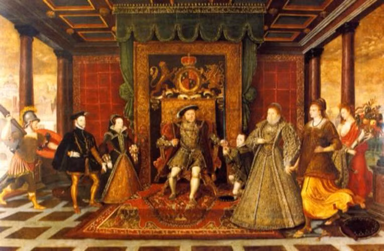 Nguyên do là bởi Vua Henry VIII lần lượt kết hôn và phong tước hoàng hậu cho 6 người vợ. Trong số này, Vua Henry VIII ly hôn 5 hoàng hậu đầu và phế bỏ tước vị vì các bà không sinh được con trai hoặc bị cáo buộc ngoại tình.