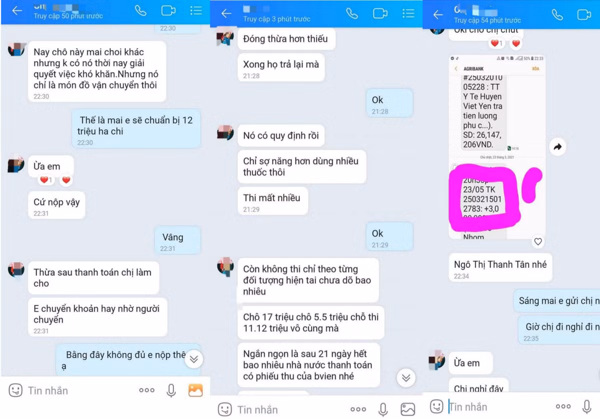 Nu y si o Bac Giang bi to “voi tien” nguoi nha benh nhan COVID-19?