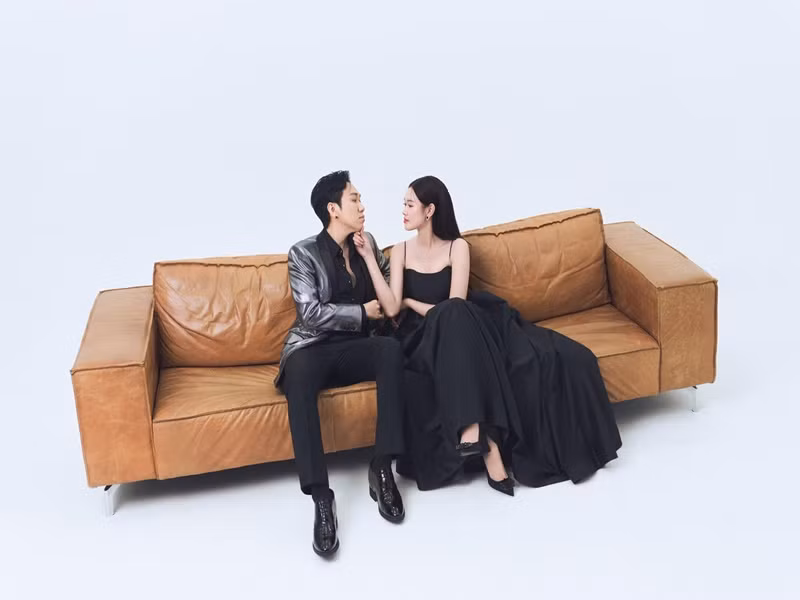 Quỳnh Anh và Anh Đức đồng hành cùng nhau trong nhiều sự kiện. Ảnh: FB Anh Đức.