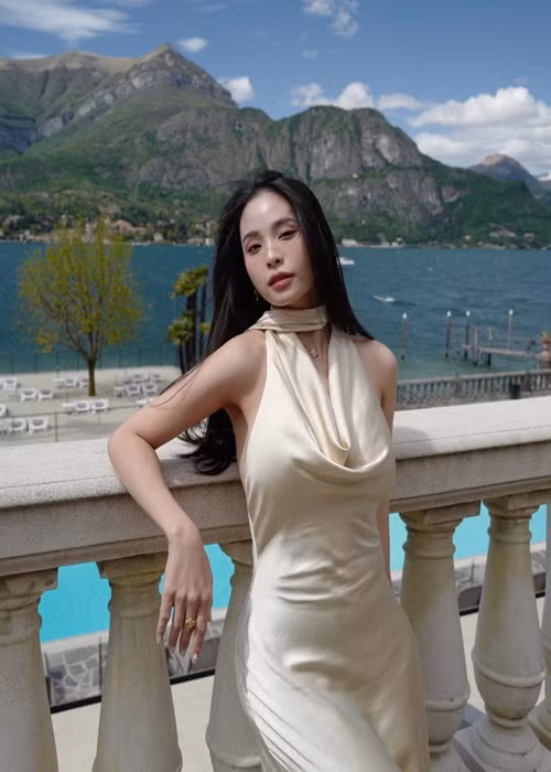Từ khi lên xe hoa, Kiều Anh được chồng cưng chiều, gia đình chồng yêu thương.