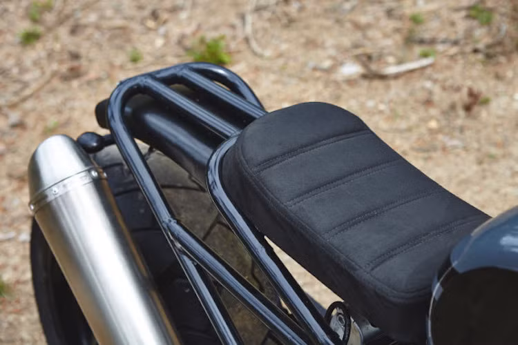 Bộ khung của Multistrada có thiết kế rất đặc biệt, chính vì vậy nên Gonzalez chỉ sửa lại một chút khung phía sau để tạo dáng chữ V đối xứng độc đáo.