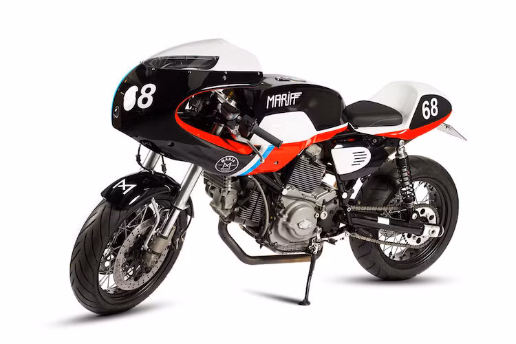 Một khách hàng đã đem chiếc GT1000 chạy cực ít tới Maria Motorcycles với yêu cầu "dọn" lại chiếc xe để nó trở nên phù hợp với đường đua.