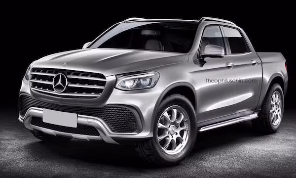 Mercedes-Benz tu tin ve mau xe ban tai dau tien cua minh