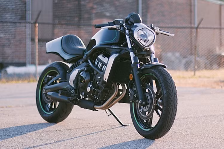 Bản độ Kawasaki Vulcan SS đã được The Gas Box tạo ra để tranh tài tại cuộc thi Breaking Boundaries Build-Off do chính Kawasaki tổ chức.