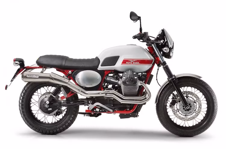 Ở lần "tái xuất" này, Stornello đã được dựa trên cơ sở chiếc V7II của Moto Guzzi - một mẫu xe đầy tính hoài cổ khác của hãng.