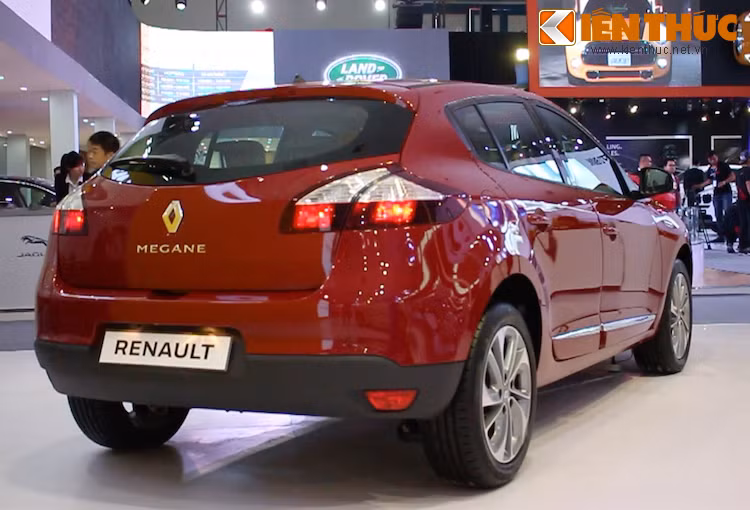 Ngoài 3 mẫu xe mới, Renault còn đem tới trưng bày tại VIMS chiếc hatchback Megane thế hệ mới đã ra mắt trước đây.