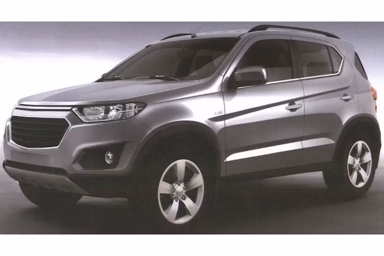 Không giống như phiên bản concept với ngoại hình đầy chất "offroad", mẫu crossover Niva có thiết kế "hiền lành" và giống một chiếc crossover trong thành phố hơn.