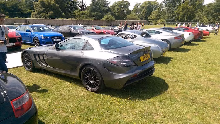 Một chiếc Mercedes SLR McLaren Edition siêu hiếm, với chỉ 25 chiếc trên Thế giới.