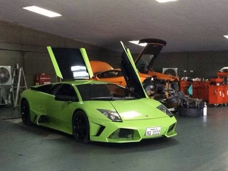 Lamborghini Murcielago LP640 biển tứ quý 2 thuộc sở hữu của một đại gia Lào.