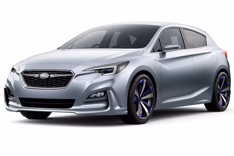 Thiết kế của xe nổi bật với cụm lưới tản nhiệt hình lục giác cùng các đèn pha dạng "mắt diều hâu" ở phía trước, cùng với các đường nét thể thao và những vòm bánh nổi lên, nhấn mạnh tới hệ dẫn động 4 bánh nổi tiếng của Subaru.