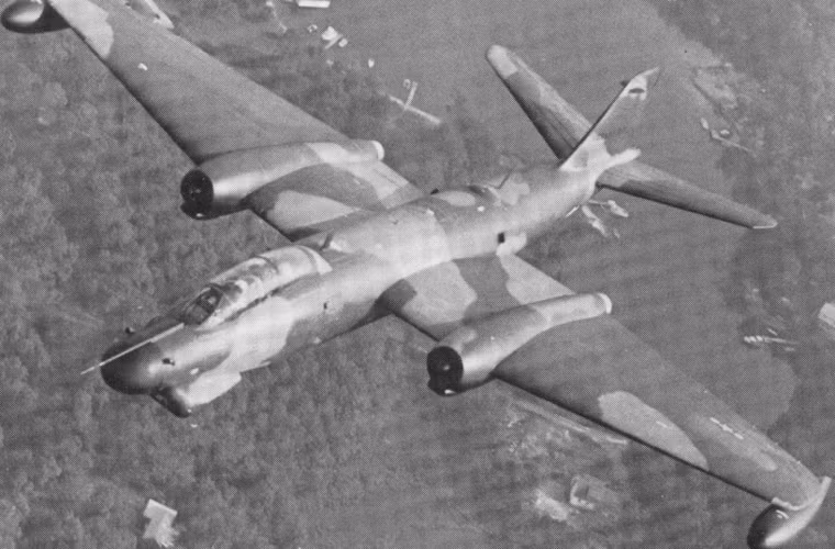 Mùa thu năm 1970, Mỹ triển khai thêm các biến thể B-57G (trang bị camera hồng ngoại FLIR) nhằm phục vụ các chiến dịch ngăn chặn tuyến đường vận tải của QĐND Việt Nam trên dãy Trường Sơn. Tuy nhiên, khi đưa vào hoạt động, người Mỹ phải thừa nhận rằng B-57 chẳng đem lại kết quả nào khả quan.