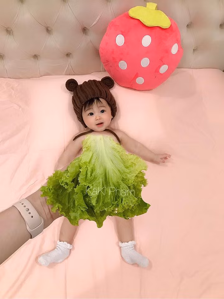 Fan cứng hội "yêu bếp": Thiết kế trang phục từ rau củ quả siêu độc cho bé - Hình 5 Fan cung hoi