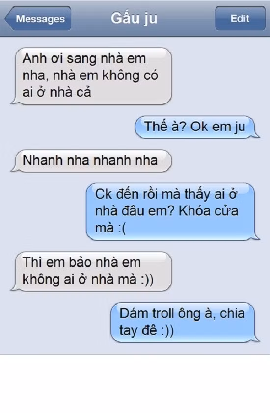 Rơi vào hoàn cảnh này, nhiều anh chàng chỉ biết hét lên cho cả thế giới biết là mình vừa bị bạn gái "troll".