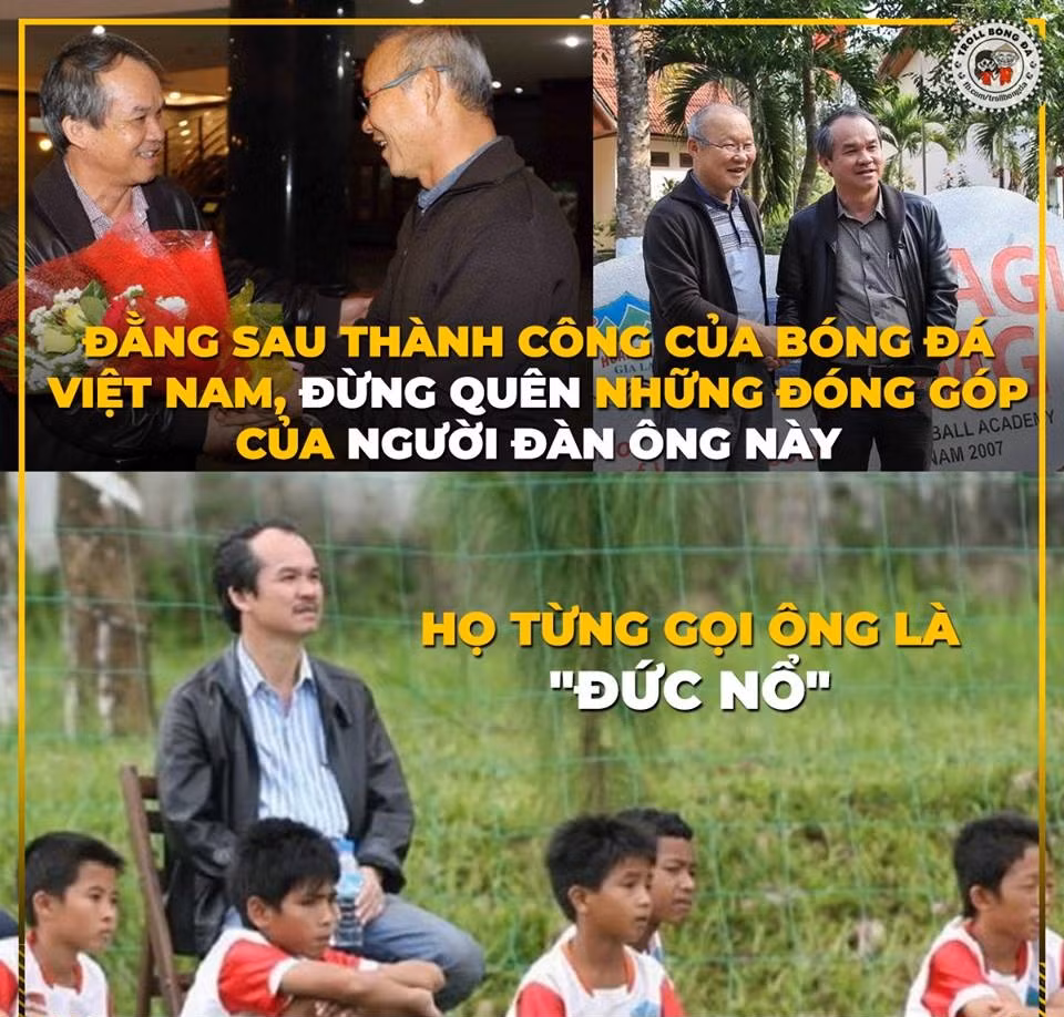 Đằng sau thành công của lứa cầu thủ U23 Việt Nam và HLV Park Hang Seo vẫn có một người đàn ông thầm lặng mang tên "Đức Nổ".