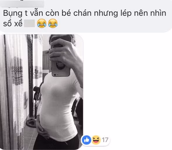 Bài đăng của một cô gái với chiếc bụng lúc phẳng lì thì như người mẫu, lúc lại trông như có bầu đã thu hút nhiều sự quan tâm của cư dân mạng. Có vẻ như cô bạn này không phải là người duy nhất gặp cảnh dở khóc dở cười này.