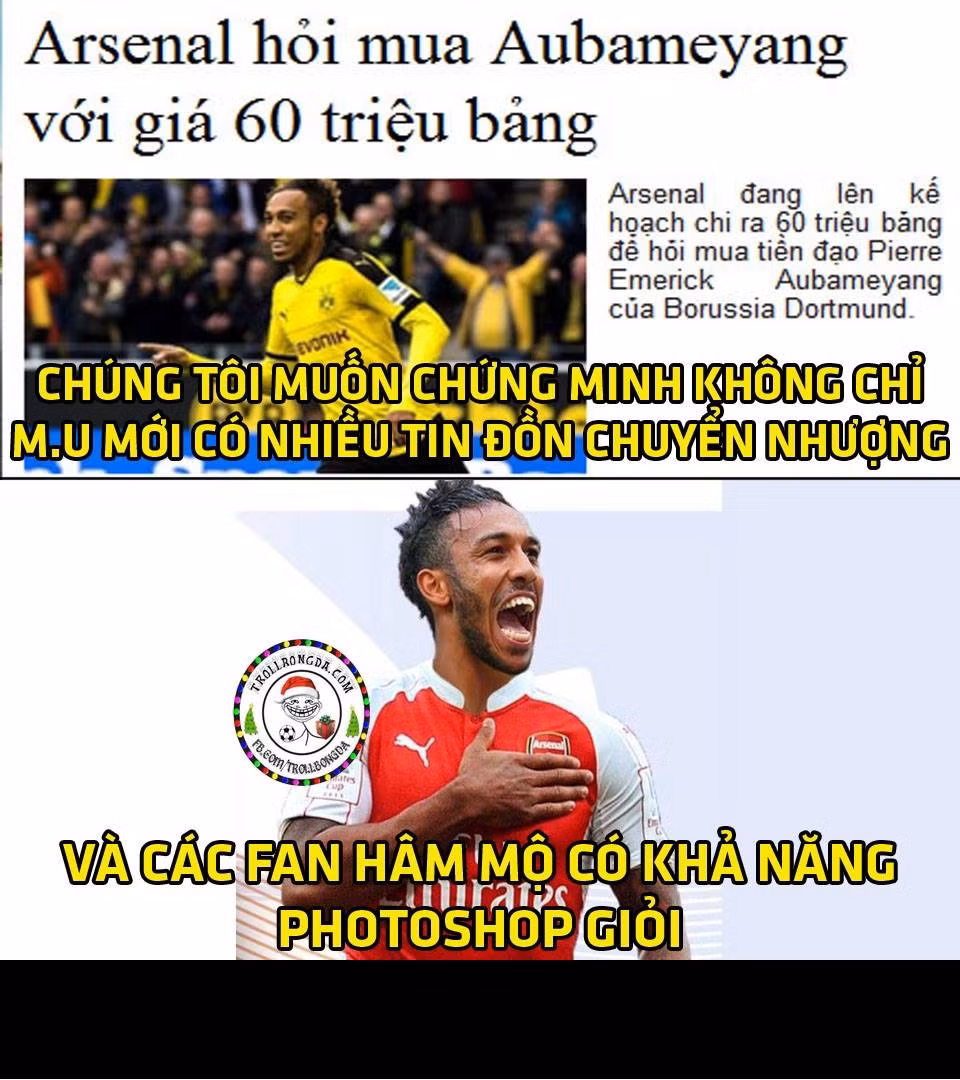 NHM Arsenal đang trông chờ Aubameyang tới nhưng với câu trả lời cương quyết của cầu thủ người Gabon này thì nhiều NHM dường như hết lòng tin vào tin đồn chuyển nhượng này.