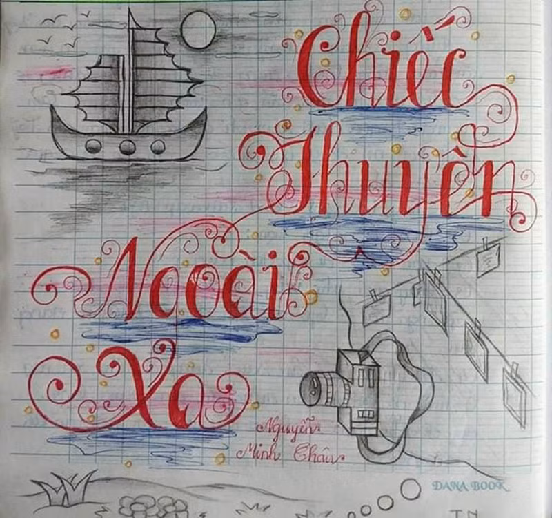 Theo nickname M.M bình luận: "Vẽ đẹp ghê luôn ấy, mình là không vẽ được vậy rồi đó. Đầu năm học, mình toàn nói sẽ vẽ ghi đàng hoàng, được vài trang đầu tới trang sau thì thôi đi, mình ghi mình còn đọc muốn không ra".