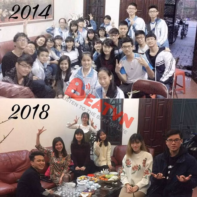 Quả đúng là mấy năm đầu ra trường còn hào hứng họp lớp những thời gian càng dài thì việc họp lớp đầy đủ trở nên bất khả thi.