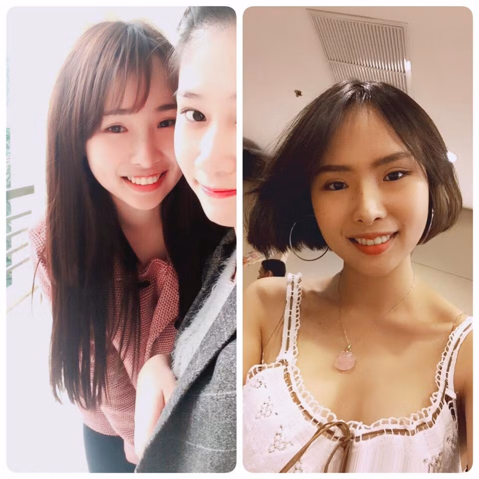 Dù chỉ cắt một chút, tỉa một chút, cô bạn này cũng đã thay đổi kha khá.