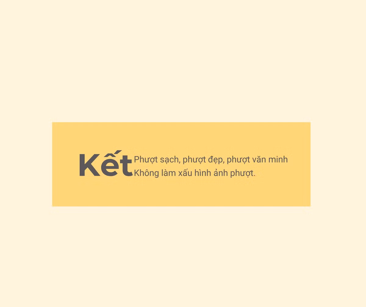 Kết luận: Để trở thành một phượt thủ chân chính, bạn cần xác định rõ ràng mục đích xách balo lên và đi của mình là gì và thực hiện theo đúng chất của nó.
