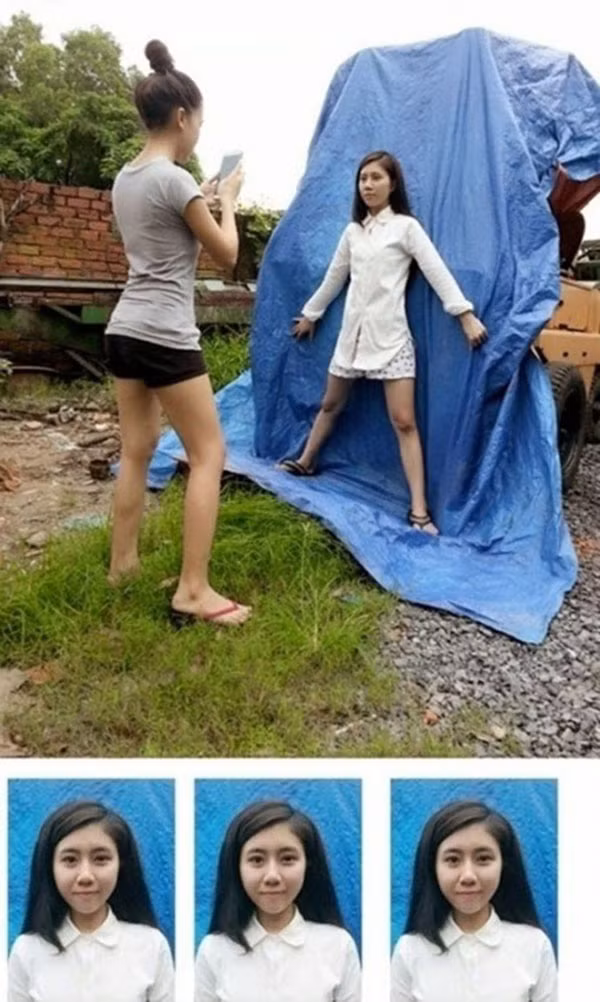Để có ảnh thẻ, đâu cần quá cầu kì.