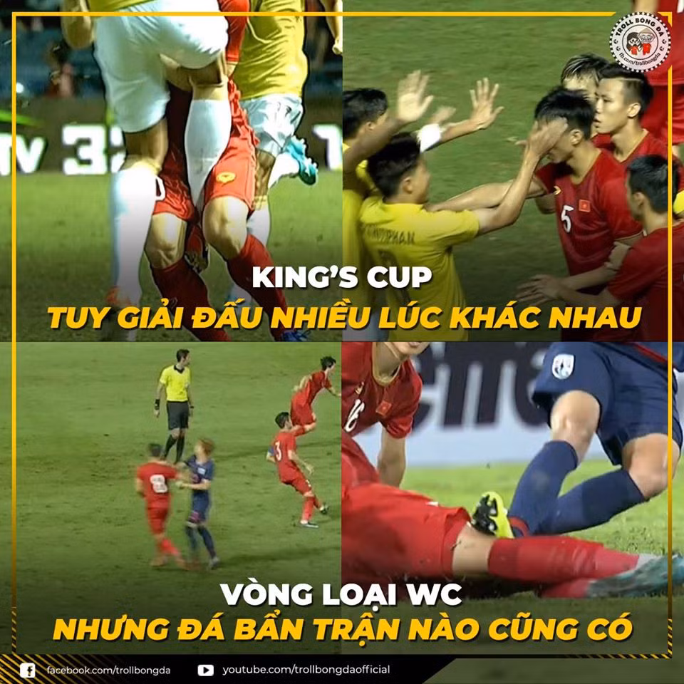 Dù ở giải đấu nào với đội tuyển Việt Nam, Theerathon của Thái Lan cũng để lại dấu ấn bằng những tình huống phạm lỗi tiểu xảo.