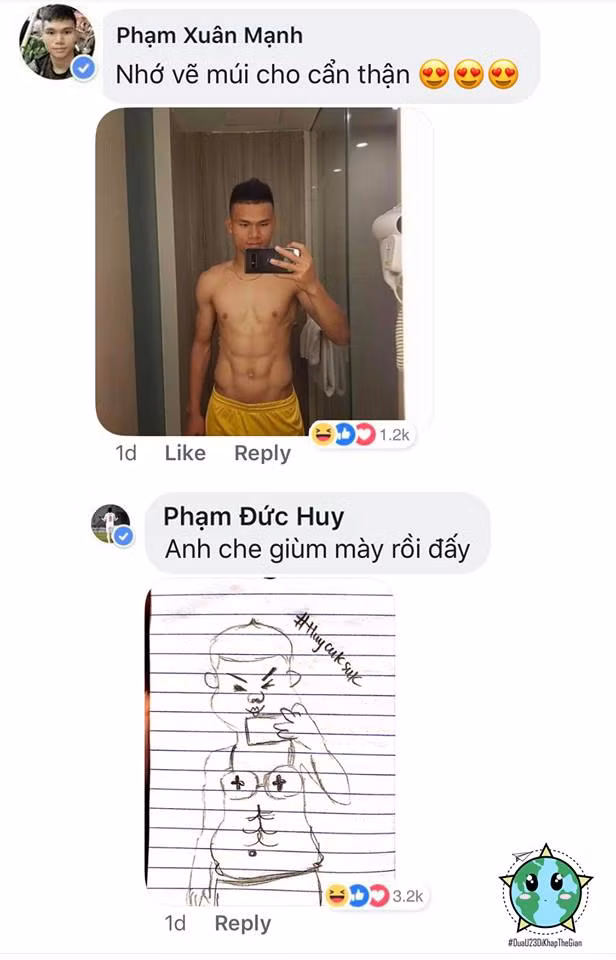 Xuân Mạnh: "Múi của tôi đâu? Đã dặn vẽ kĩ rồi mà!"