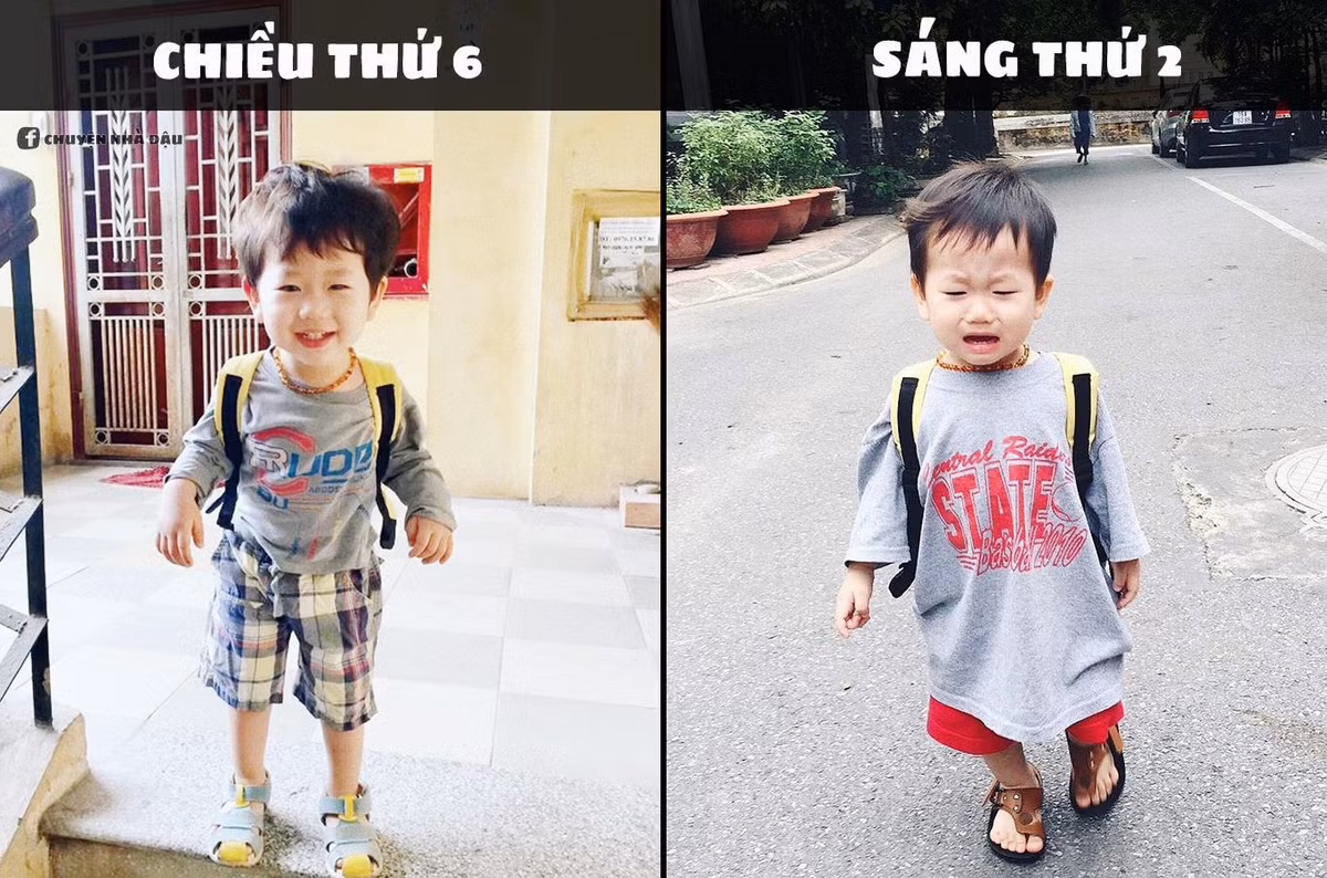 Cảm giác chiều thứ 6 và sáng thứ 2 quả là khoảng cách giữa thiên đường và địa ngục.