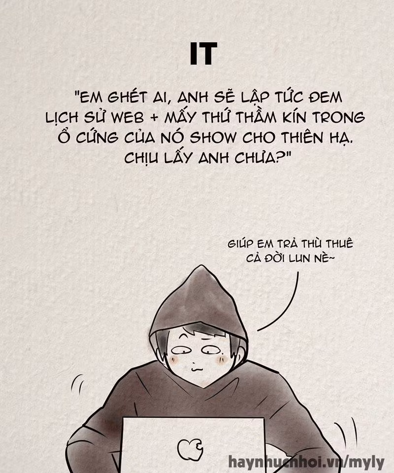 Những chàng IT tưởng chừng như thô cứng nhưng khi tỏ tình cũng ngọt ngào lắm.