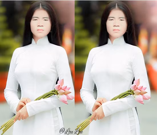 Trước đó, các cầu thủ như Duy Mạnh hay Hà Đức Chinh cũng được dân mạng đưa vào bộ ảnh chế thiếu nữ quyến rũ. Trong chiếc áo dài trắng, "Ngọc Chinh" thật tinh khôi.