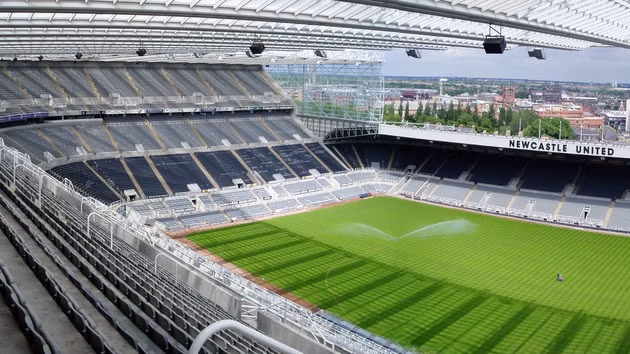 Sân nhà của Newcastle United không có thiết kế nổi bật từ bên ngoài, tuy nhiên nó lại sở hữu quy mô đáng kể. hiện thuộc top 6 SVĐ lớn nhất Vương Quốc Anh với sức chứa khoảng 52,387 đến 52,409 chỗ ngồi.