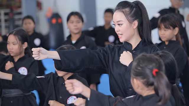 Việc dạy võ cho các trẻ em nghèo đã được Hải Thu đã ấp ủ từ lâu. Bảo vệ người dân cũng là lí do nữ sinh 9X này thi vào trường ĐH Phòng cháy chữa cháy. Cô muốn làm công việc chiến đấu với giặc lửa, giữ an toàn tính mạng cho người dân.