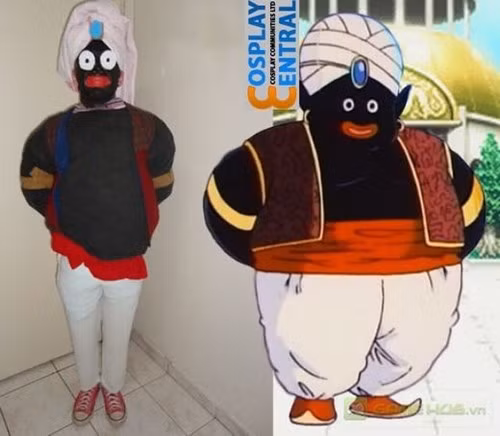 Nghệ thuật cosplay Nhật Bản dường như đã bị nam thanh niên Thái Lan này "xào nấu" không thương tiếc.