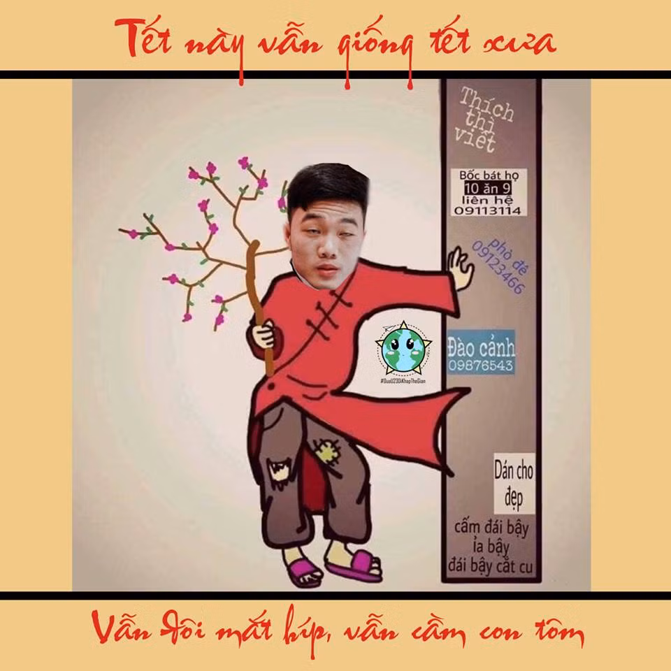 Màn phát âm nhầm "tôm" thành "tồm" của Xuân Trường đã trở thành kinh điển sau khi bị fan "khai quật". Không chỉ được gọi vui là "Tồm Vương", giờ đi đâu người hâm mộ cũng gắn hình ảnh con tôm hài hước với đội phó tuyển Việt Nam.
