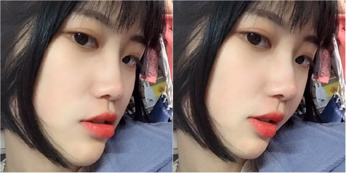 Chỉ cần một chút kéo cơ mặt, làm mỏng môi, tăng chút sáng là đã giúp hội chị em MXH có 1 dung mạo tươi mới hơn rất nhiều.