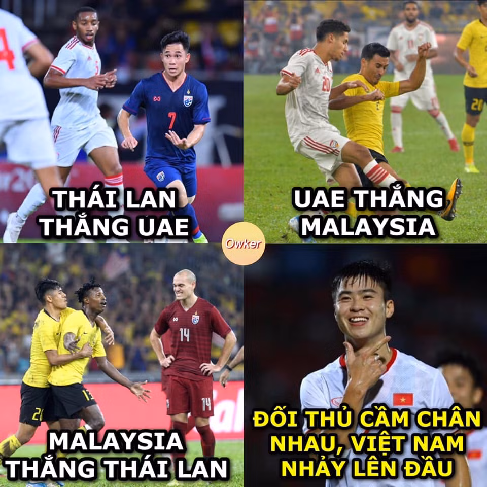 Cục diện bảng G vòng loại World Cup 2022 khu vực châu Á sau 4 lượt trận.