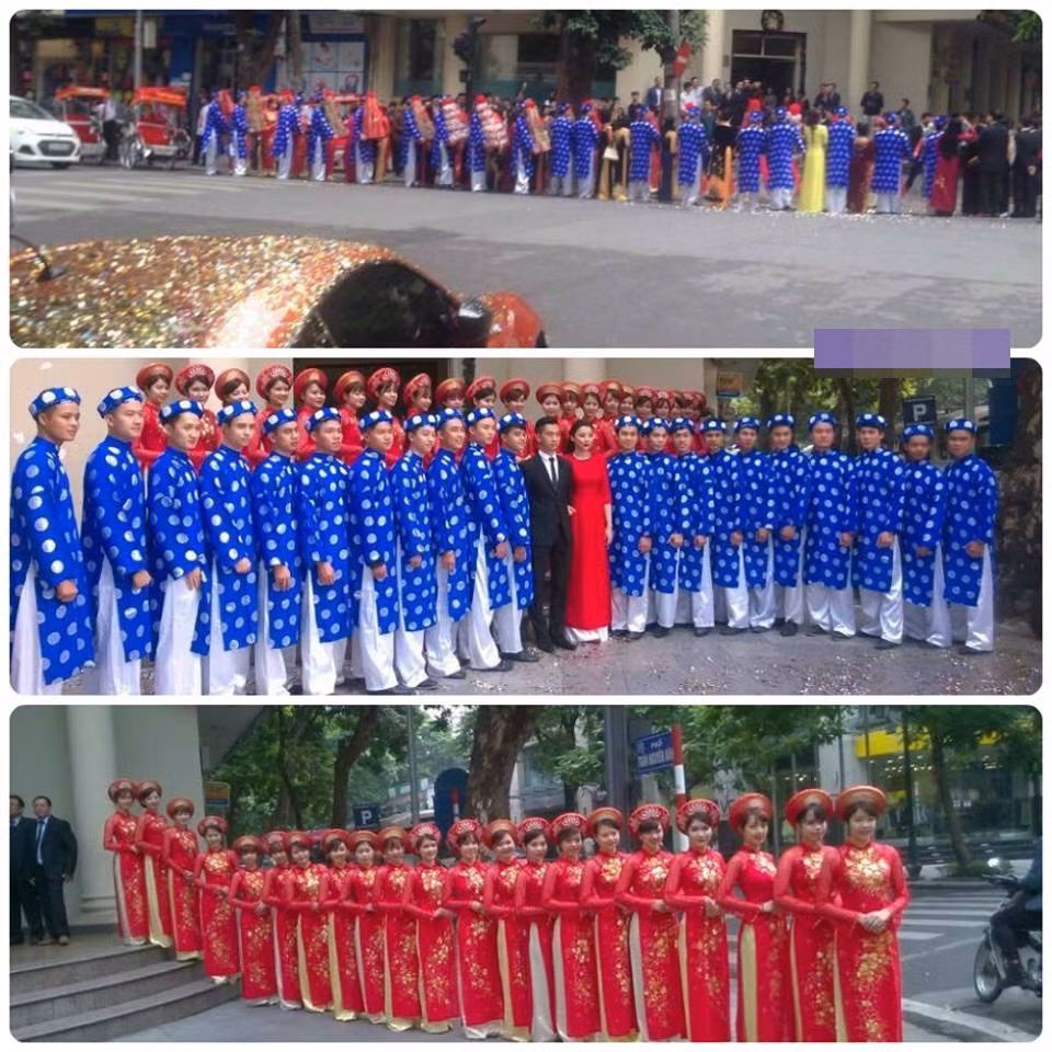 Dan mang choang voi le an hoi 