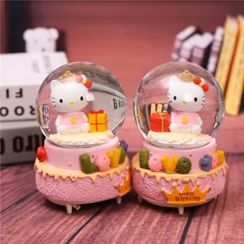 Ai "đại gia" một tí thì sẽ mua quả cầu tuyết tặng bạn mình. Ảnh: Sưu tầm.