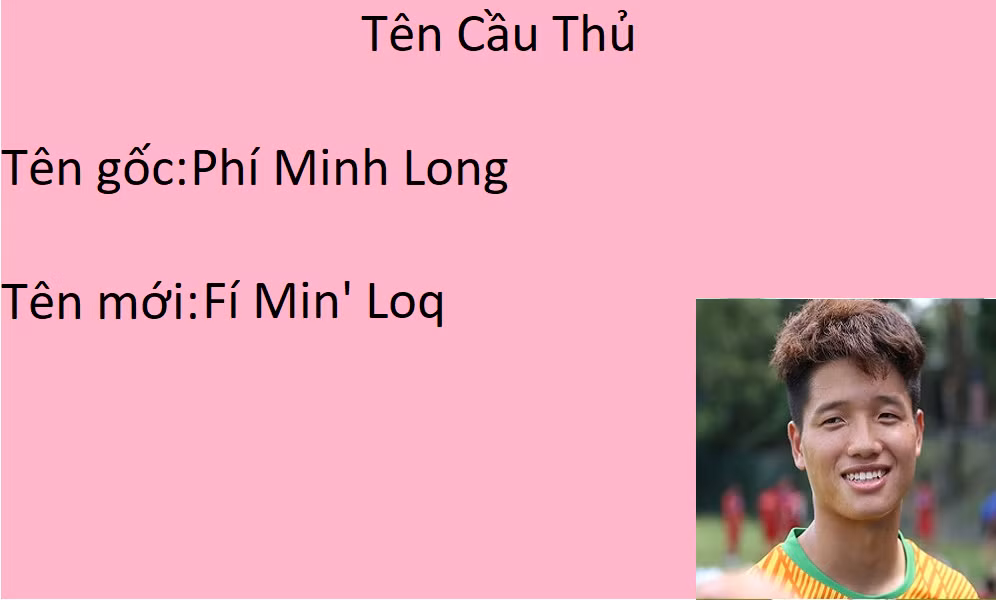 Nhiều người còn tếu táo rằng đọc tên các cầu thủ thôi cũng đủ méo miệng rồi chứ chưa nói đến việc viết đúng tên.