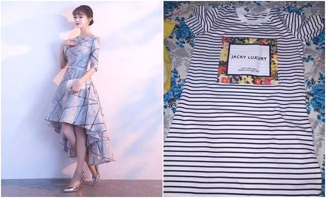 Bỏ tiền ra mua váy sang chảnh nhưng nhận về được một chiếc áo phông dáng dài không giống với trong hình.