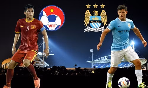 Danh sách đội tuyển Việt Nam đá giao hữu với Man City Danh sach doi tuyen Viet Nam da giao huu voi Man City