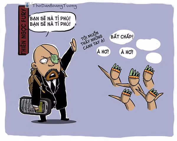 Nhân vật Fury sang Việt Nam kinh doanh đa cấp và đã trở thành "triệu phú vạn người theo".