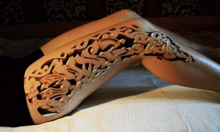 Nếu không nhìn kỹ, bạn rất dễ bị những hình xăm 3D đánh lừa.