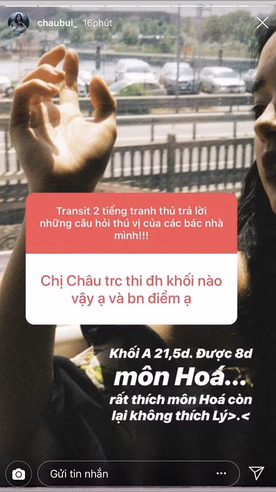 Châu Bùi là một trong những hot girl Instagram "đình đám" trong cộng đồng mạng Việt không chỉ bằng phong cách ăn mặc mà còn bởi những câu trả lời phỏng vấn "cực lầy".