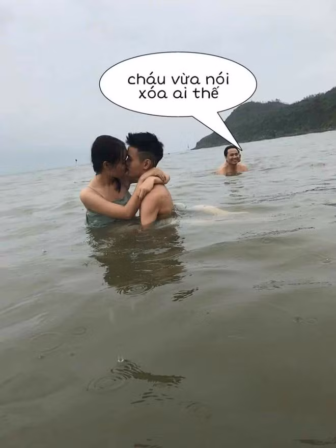Đã không xóa ông chú đi mà dân mạng còn chế ảnh dẫn lời ông chú.