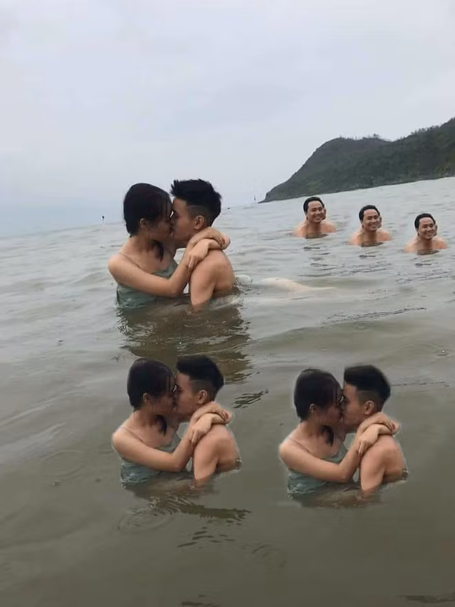 Bên cạnh những thành phần không chỉ xóa giúp ông chú mà còn tỉ mỉ chỉnh màu ảnh lung linh lãng mạn cho cặp đôi thì cũng có hàng chục tay "troll" được dịp trổ tài với những tấm ảnh "khó đỡ".