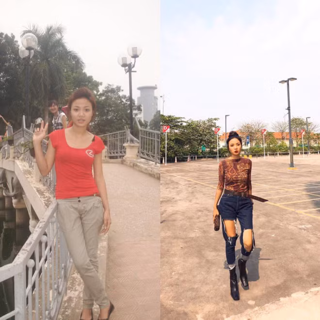 Cũng theo hai xu hướng "ngày ấy và bây giờ", nhiều cái tên lột xác thành công đã được cộng đồng mạng biết tới và trở hình mẫu "làm gương" cho sự nỗ lực đi tìm cái đẹp cho bàn thân.