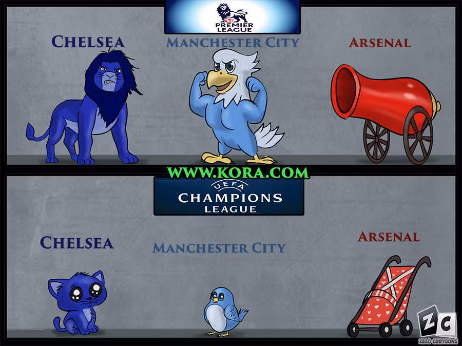 Sau vòng 16 Champions League, nước Anh sạch bóng đại diện.