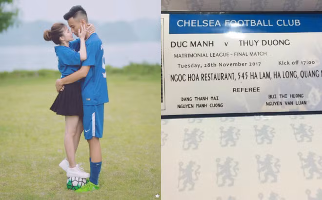 Đã từng có rất nhiều các cặp đôi tìm thấy sự đồng điệu khi yêu chung một CLB bóng đá, đó cũng là trường hợp của cặp đôi Hạ Long có tên Đức Mạnh (sinh năm 1989, Quảng Ninh) và Thùy Dương (sinh năm 1993, Thái Nguyên). Họ đã gặp nhau, yêu nhau sau một lần tham dự giải bóng đá của hội CĐV Chelsea tại Việt Nam.
